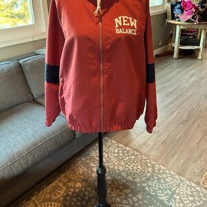 Vintage multi colored Red New Balance Windbreaker Size Medium